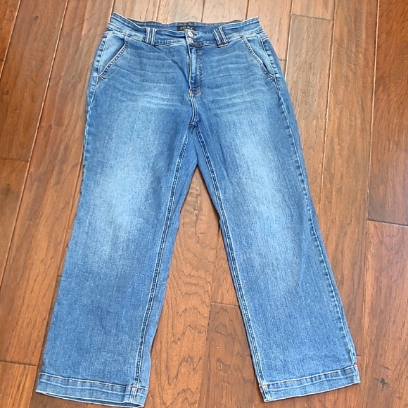 Judy Blue Wide-leg Jeans size 18W - Picture 1 of 12